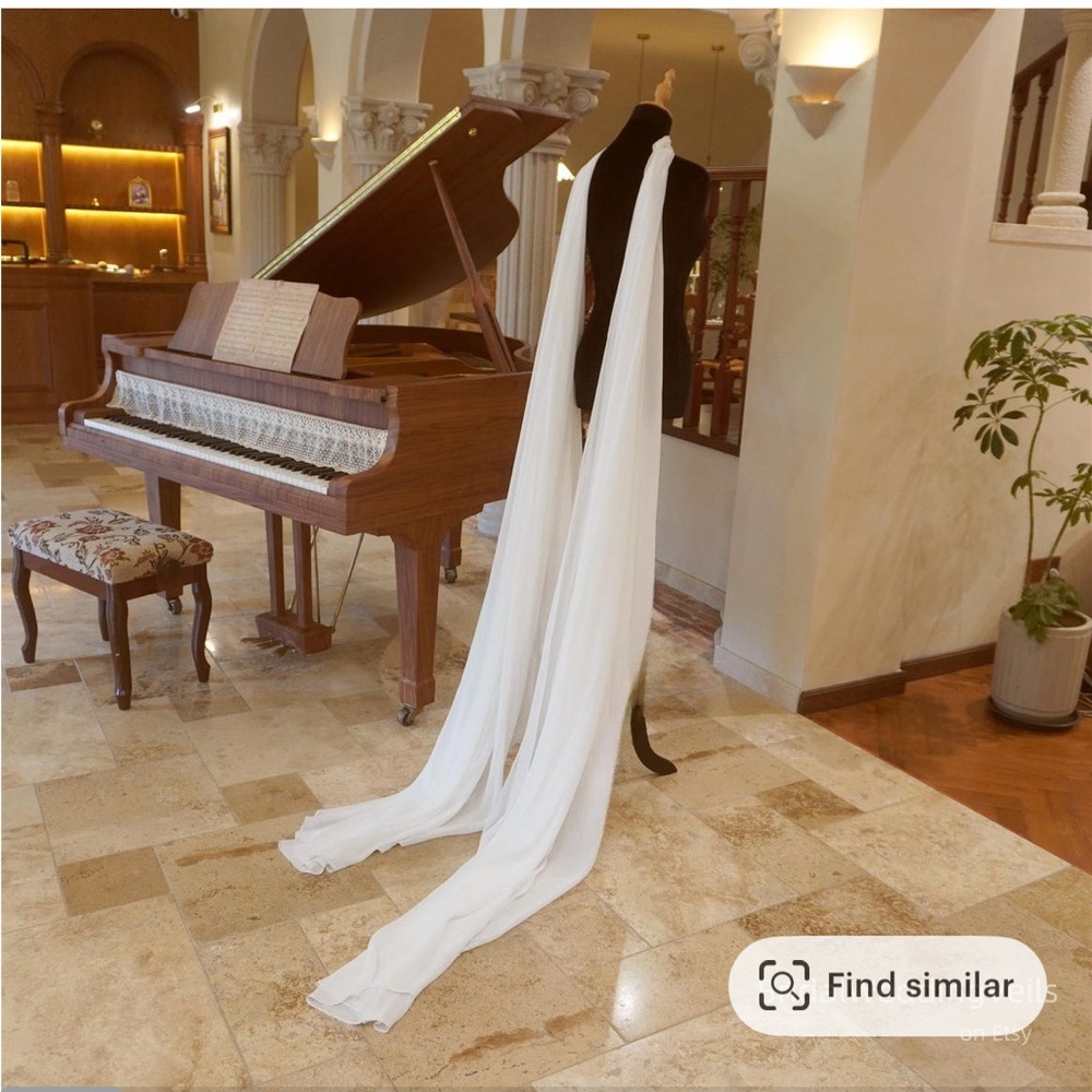 Ivory Scarf for Weddings or special occasions